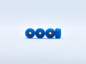 Product picture of blue fingerboard bearing wheels