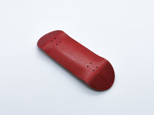 Product image of Red Wooden Fingerboard Deck 34mm Steep Mold