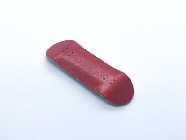 Product picture of Red Wooden Fingerboard Deck 32mm Wide Steep Mold