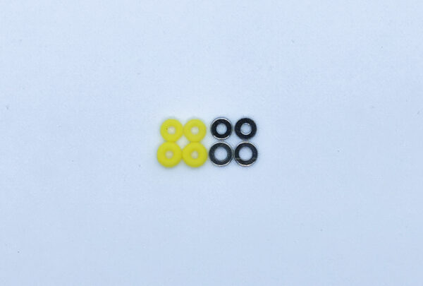 Product image of Yellow Fingerboard Oring Bushing