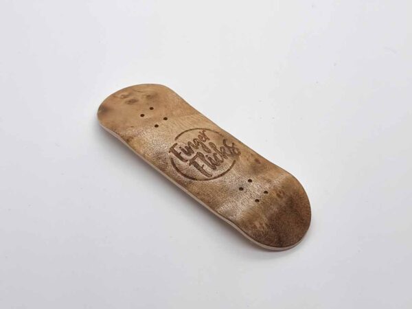Product image of Burl Wooden Fingerboard Deck 32mm Mild Mold Logo