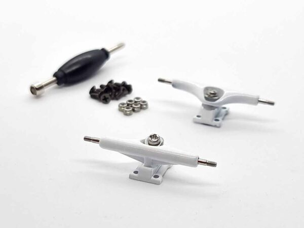 Product image of White Fingerboard Trucks 34mm Curve Shape